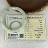 Type A Piao Hua Jadeite 55.07g Inner Dia 59.2mm 9.8 by 9.5mm - Huangs Jadeite and Jewelry Pte Ltd