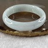 Type A Semi Icy Sky Blue Jade Jadeite Bangle 44.71g inner Dia 52.8mm 13.5 by 6.9mm - Huangs Jadeite and Jewelry Pte Ltd