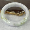 Type A lavender green brown red Jadeite Bangle 61.54g inner diameter 56.5mm by 14.0 by 8.5mm (Internal line) - Huangs Jadeite and Jewelry Pte Ltd