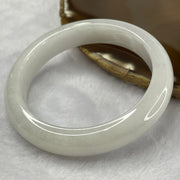 Type A Light Green and Lavender Jade Jadeite Bangle 62.74g inner Dia 57.9mm 12.7 by 8.7mm (Internal Lines) - Huangs Jadeite and Jewelry Pte Ltd