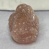Natural Rose Quartz 3 Legged Toad for Wealth 573.2g 114.5 by 72.5 by 59.4mm - Huangs Jadeite and Jewelry Pte Ltd