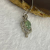 Type A ICY Jelly Faint Green Jadeite 3.37g 9.4 by 7.0 by 2.5mm - Huangs Jadeite and Jewelry Pte Ltd