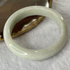 Type A Faint Green and Lavender with Red Patches Jade Jadeite Bangle 58.76g inner Dia 56.7mm 13.7 by 8.3mm (External Lines) - Huangs Jadeite and Jewelry Pte Ltd