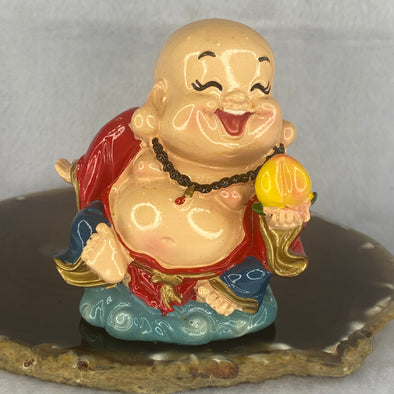 Clay Milo Buddha Display 225.23g 72.7 by 52.5 by 80.1mm - Huangs Jadeite and Jewelry Pte Ltd