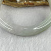 Type A Faint Lavender Green Jadeite Bangle 63.16g Inner Diameter 58.6mm 12.5 by 8.9mm - Huangs Jadeite and Jewelry Pte Ltd