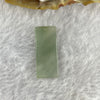 High ICY Type A Green Jadeite Wu Shi Pai 2.16g 25.6 by 10.8 by 3.1mm - Huangs Jadeite and Jewelry Pte Ltd