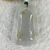 Type A Lavender Green Yellow Jadeite Shan Shui 22.23g 49.3 by 34.4 by 5.6mm - Huangs Jadeite and Jewelry Pte Ltd