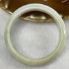 Type A Green, Yellow and Lavender Bangle 41.19g inner Dia 54.7mm 11.6 by 6.7mm - Huangs Jadeite and Jewelry Pte Ltd
