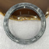 Type A Grey Wuji Jadeite Bangle 65.78g inner Dia 61.0mm 12.1 by 8.9mm - Huangs Jadeite and Jewelry Pte Ltd