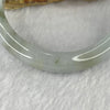 Type A Blueish Lavender Green Jadeite Bangle 57.14g inner Dia 57.6mm 13.1 by 8.2mm - Huangs Jadeite and Jewelry Pte Ltd