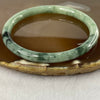 Type A Green Piao Hua Jade Jadeite Round Bangle 21.22g Inner diameter: 57.8mm Thickness: 6.7 by 6.7mm - Huangs Jadeite and Jewelry Pte Ltd