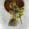 Liuli Crystal Sun Wu Kong Monkey God 892.7g 111.8 by 80.1 by 168.0mm - Huangs Jadeite and Jewelry Pte Ltd