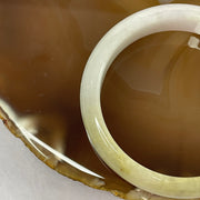 Type A Lavender, Green and Brown Jade Jadeite Bangle 39.38g inner Dia 52.3mm 11.6 by 6.7mm (Slight Internal Line) - Huangs Jadeite and Jewelry Pte Ltd