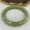 Type A Full Green Jadeite Bangle 50.66g inner Dia 59.7mm 13.3 by 7.0mm (very slight internal line) - Huangs Jadeite and Jewelry Pte Ltd
