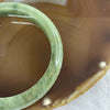 Type A Full Green with Emerald Green Veins Jade Jadeite Bangle 50.14g inner Dia 55.7mm 11.9 by 7.7mm (Close to Perfect) - Huangs Jadeite and Jewelry Pte Ltd