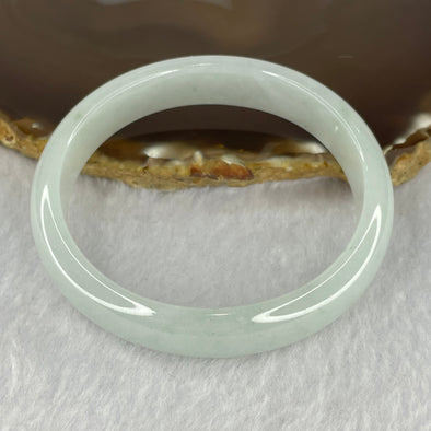 Type A Jelly Light Sky Blue Jadeite Bangle 39.79g inner Diameter 55.2mm 127 by 6.3mm (close to perfect) - Huangs Jadeite and Jewelry Pte Ltd