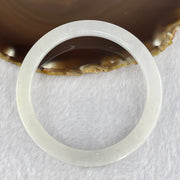 Type A Faint Lavender Jadeite Bangle (Close to Perfect) 29.81g Inner Dia 57.7mm 6.0 by 7.7mm - Huangs Jadeite and Jewelry Pte Ltd