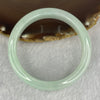 Type A Light Apple Green Bangle (Perfect) 51.56g Inner Dia 56.4mm 12.9 by 7.3mm - Huangs Jadeite and Jewelry Pte Ltd