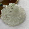 Grand Master Icy Green Piao Hua Jadeite Hollow Carving Phoenix Pendant - 43.10g 55.9 by 55.9 by 9.4 mm - Huangs Jadeite and Jewelry Pte Ltd