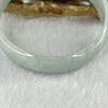 Type A Sky Blue Lavender Jadeite Bangle 24.09g inner Dia 51.8mm 13.0 by 3.9mm (internal lines) - Huangs Jadeite and Jewelry Pte Ltd