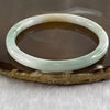 Type A Lavender, Sky Blue and Yellow Jade Jadeite Bangle 20.86g inner Dia 56.3mm 6.3 by 6.1mm (Internal Lines) - Huangs Jadeite and Jewelry Pte Ltd