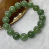 High Quality Type A Green (Jelly Texture) Jade Jadeite Beads Bracelet - 67.0g 13.6mm/bead 16 beads - Huangs Jadeite and Jewelry Pte Ltd