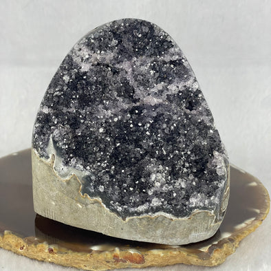 Natural Amethyst Display 632.8g 89.4 by 72.5 by 87.0mm - Huangs Jadeite and Jewelry Pte Ltd