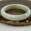 Type A Mint Green Bangle 53.21g inner Dia 55.4mm 13.1 by 7.9mm (Slight External Rough) - Huangs Jadeite and Jewelry Pte Ltd