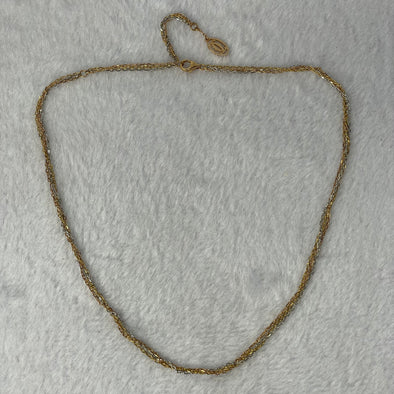 PRE LOVE Authentic Cartier 18K Trinity Necklace 6.89g 40cm