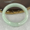 Type A Light Apple Green Bangle (Perfect) 51.56g Inner Dia 56.4mm 12.9 by 7.3mm - Huangs Jadeite and Jewelry Pte Ltd