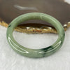 Type A Green Piao Hua Jadeite Bangle 55.46g inner Diameter 62.8mm 10.6 by 8.6mm (External Rough) - Huangs Jadeite and Jewelry Pte Ltd