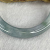 Rare Type A Blue Jadeite Bangle 36.22g inner Dia 51.4mm 8.6 by 8.8mm (Very Slight external rough) - Huangs Jadeite and Jewelry Pte Ltd