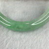 Type A Apple Green Jadeite Bangle 58.27g inner Dia 56.7mm 12.2 by 8.5mm (slight external line) - Huangs Jadeite and Jewelry Pte Ltd