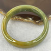 Type A Green Jadeite Bangle 60.90g inner diameter 59.22mm by 13.4 by 7.9mm (very slight external rough) with NGI cert - Huangs Jadeite and Jewelry Pte Ltd