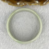 Type A Green Lavender Jadeite Bangle 28.40g inner diameter 52.4mm 14.3 by 4.0mm (slight external line) - Huangs Jadeite and Jewelry Pte Ltd