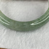 Type A Faint Lavender Green Jadeite Bangle 63.16g Inner Diameter 58.6mm 12.5 by 8.9mm - Huangs Jadeite and Jewelry Pte Ltd