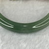 Type A Full Green Jadeite Bangle 37.71g inner Dia 51.8mm 10.2 by 7.6mm - Huangs Jadeite and Jewelry Pte Ltd