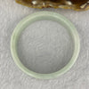 Type A Sky Blue Jadeite Bangle 33.99g inner diameter 53.2mm 13.4 by 4.4mm (slight internal line) - Huangs Jadeite and Jewelry Pte Ltd