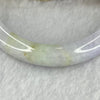 Type A Lavender Yellow Jadeite Bangle 48.32g Inner diameter 57.7mm 12.2 by 7.2mm (slight internal lines) - Huangs Jadeite and Jewelry Pte Ltd