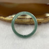 Type A Icy Blueish Green Jade Jadeite Ring - 2.51g US 9 HK 20 Inner Diameter 19.2mm Thickness 4.9 by 2.8mm - Huangs Jadeite and Jewelry Pte Ltd