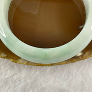 Type A Lavender, Green and Brown Jade Jadeite Bangle 70.25g inner Dia 54.0mm 15.9 by 8.8mm (Slight Internal Line) - Huangs Jadeite and Jewelry Pte Ltd