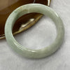 Type A Green with Red Patches Bangle 55.34g inner Dia 53.1mm 13.3 by 8.2mm (External Rough) - Huangs Jadeite and Jewelry Pte Ltd