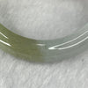 Type A Lavender Green Jadeite Bangle 55.66g inner Dia 53.4mm 12.5 by 8.5mm (very slight external line) - Huangs Jadeite and Jewelry Pte Ltd