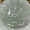 Type A Semi Icy Green Jade Jadeite Buddha and 9 Dragons Pendant - 28.75g 52.6 by 52.6 by 5.5 mm - Huangs Jadeite and Jewelry Pte Ltd