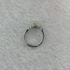 Moonstone 4.1 by 2.4 by 1.6mm (estimated) in 925 Silver Ring 1.47g - Huangs Jadeite and Jewelry Pte Ltd