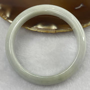 Type A Lavender Jade Jadeite Bangle 52.98g inner Dia 57.6mm 13.0 by 7.6mm (External Line) - Huangs Jadeite and Jewelry Pte Ltd