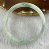 Type A Jelly Sky Blue with Green and Yellow Piao Hua Jade Jadeite Bangle 24.64g inner Dia 53.0mm 12.3 by 4.3mm (Internal Lines) - Huangs Jadeite and Jewelry Pte Ltd
