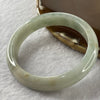Type A Green with Red Patches Jade Jadeite Bangle 59.78g inner Dia 59.5mm 13.7 by 7.9mm (Slight External Rough) - Huangs Jadeite and Jewelry Pte Ltd