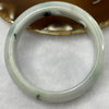 Type A Lavender and Green Piao Hua Jade Jadeite Bangle 69.78g inner Dia 58.9mm 15.4 by 8.0mm (External Rough) - Huangs Jadeite and Jewelry Pte Ltd