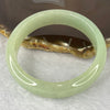 Type A green jadeite bangle 60.83g Inner diameter 58.37mm by 14.8 by 7.5mm (close to perfect) with NGI cert - Huangs Jadeite and Jewelry Pte Ltd